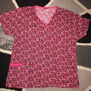 🧡5 for $20🧡Flower Scrub Top